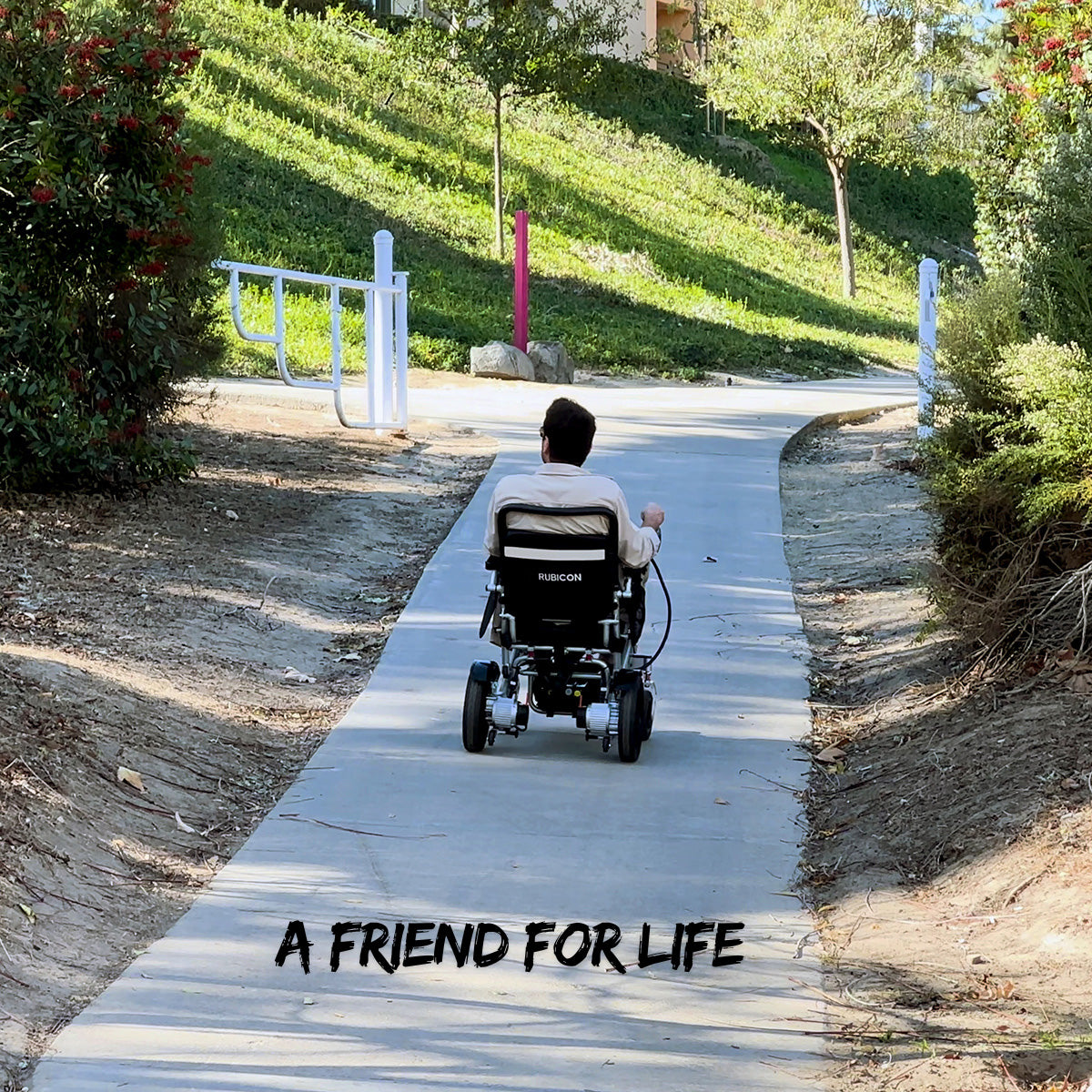 Rubicon DX08 - All Terrain & Heavy Duty Electric Wheelchair: Extra Durable, Long-Range, Foldable & Lightweight | Premium Dual Motor, Power Wheelchair