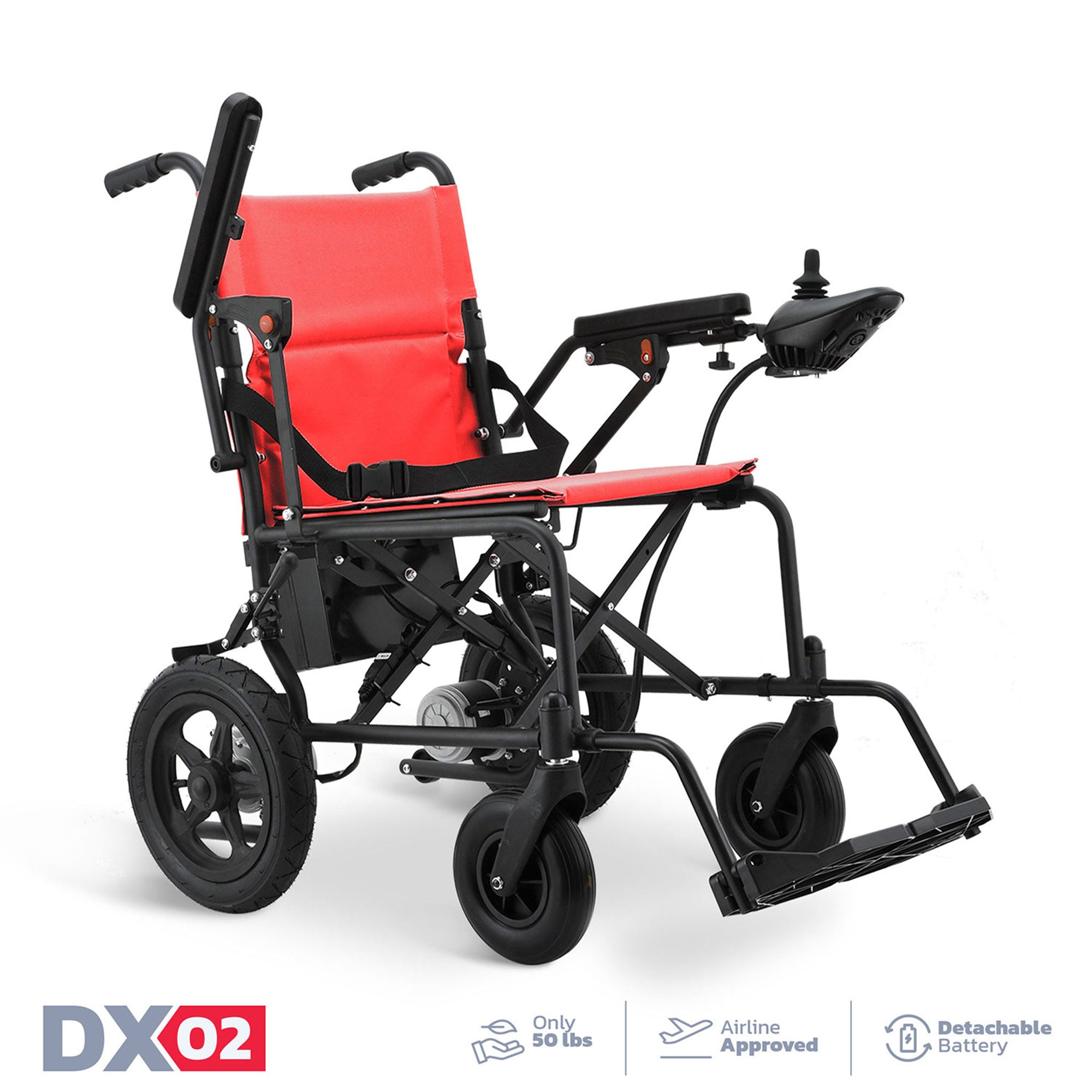 DX02 - Lightweight and Powerful Electric Wheelchair - Electricwheelchair.Store