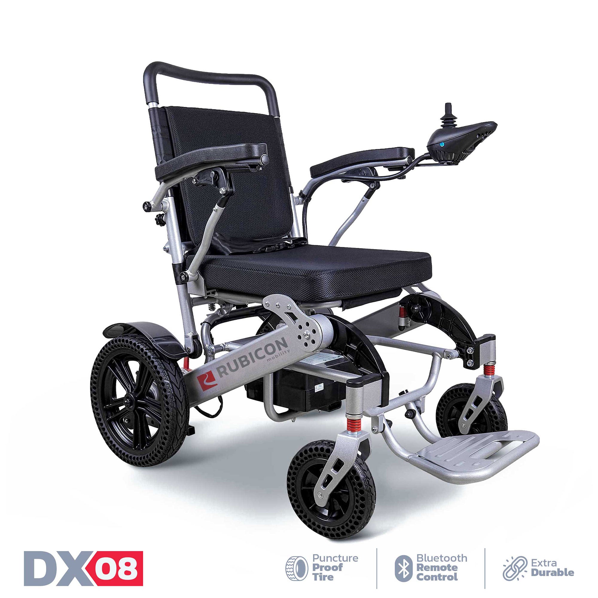 Rubicon DX08 - Extra Durable Electric Wheelchair - Electricwheelchair.Store