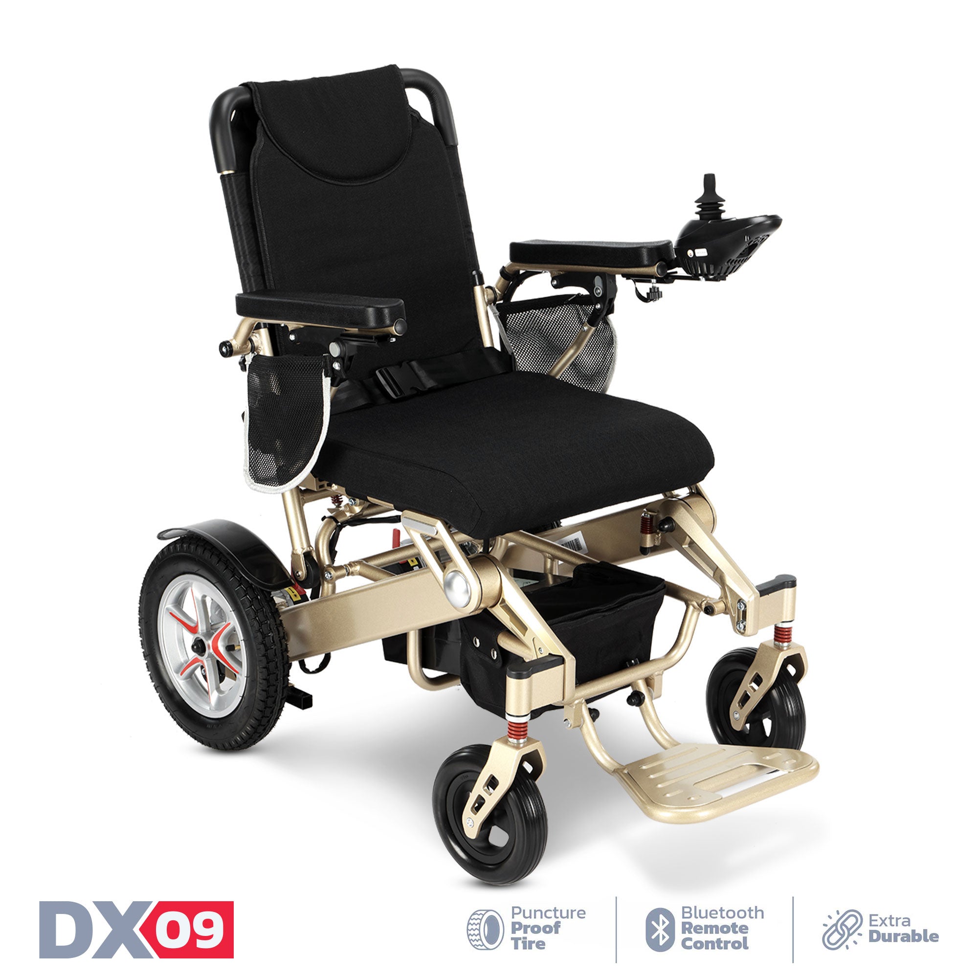 Rubicon DX09 - Deluxe Long-Range Electric Wheelchair - Electricwheelchair.Store