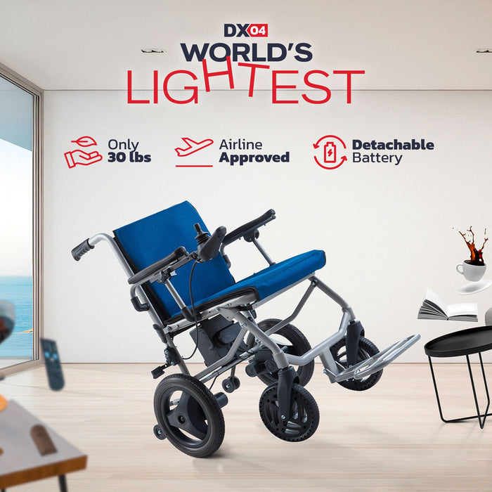 Rubicon DX04 The World's Lightest Electric Wheelchair