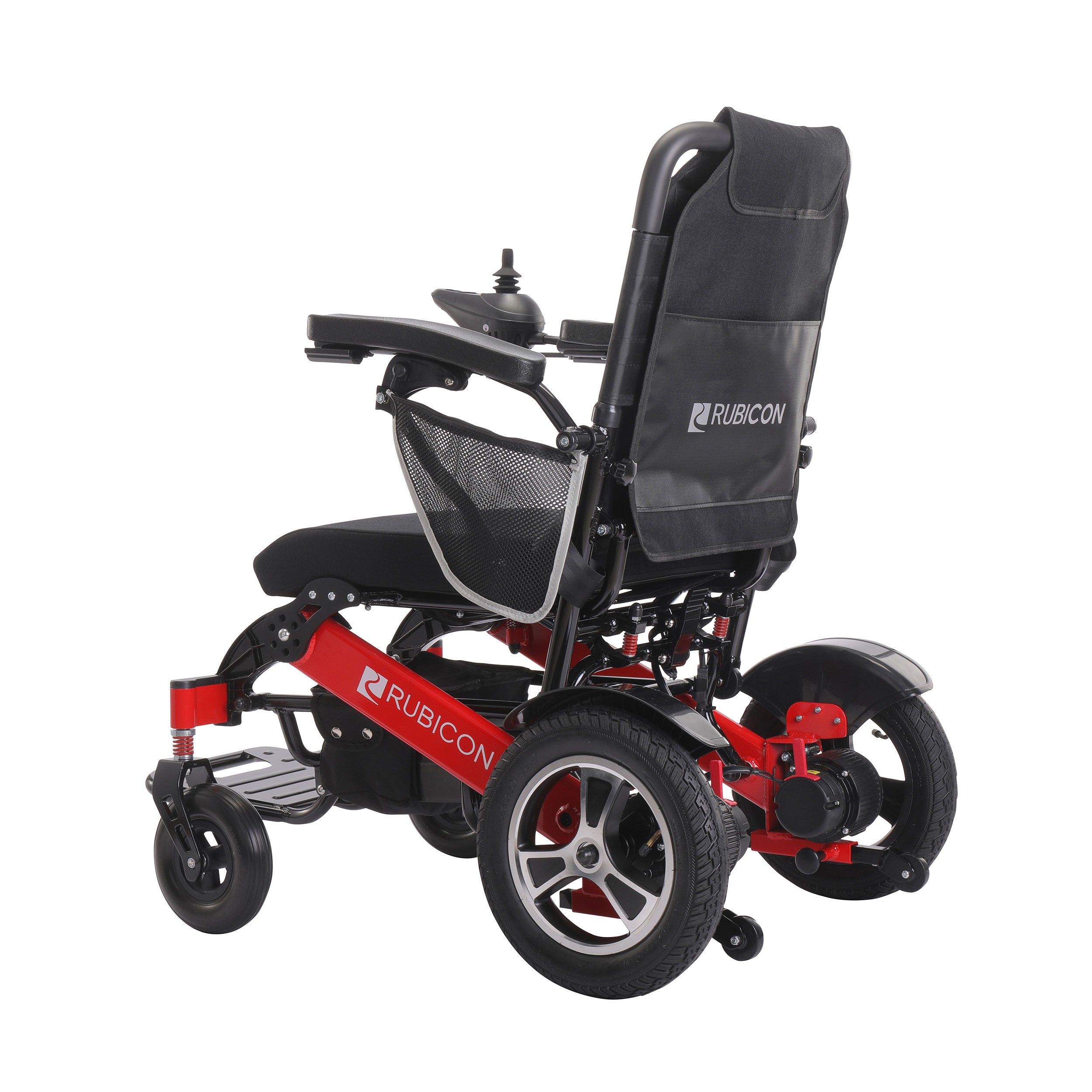 Rubicon DX14 - Longest Range Premium Electric Wheelchair for All-Terrain &  Indoor Use | Foldable, Lightweight, Dual Motor Powered for Seniors