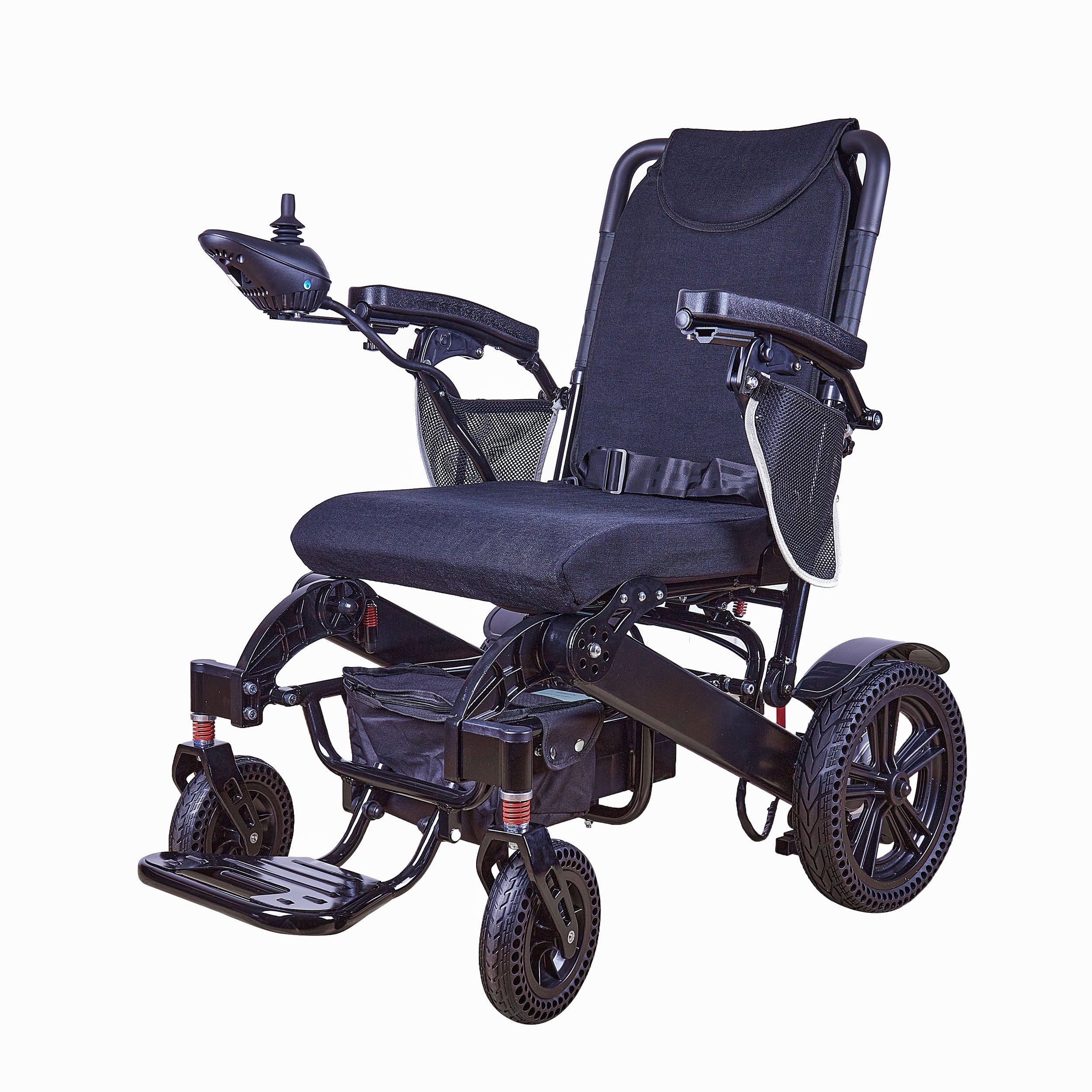Rubicon DX08 - All Terrain & Heavy Duty Electric Wheelchair: Extra Durable,  Long-Range, Foldable & Lightweight | Premium Dual Motor, Power Wheelchair